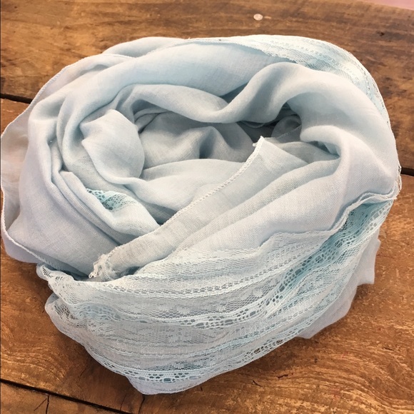 Light Blue Infinity Scarf