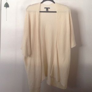 Cream Kimono Style Cardigan