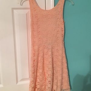 Pink floral dress wet seal size s