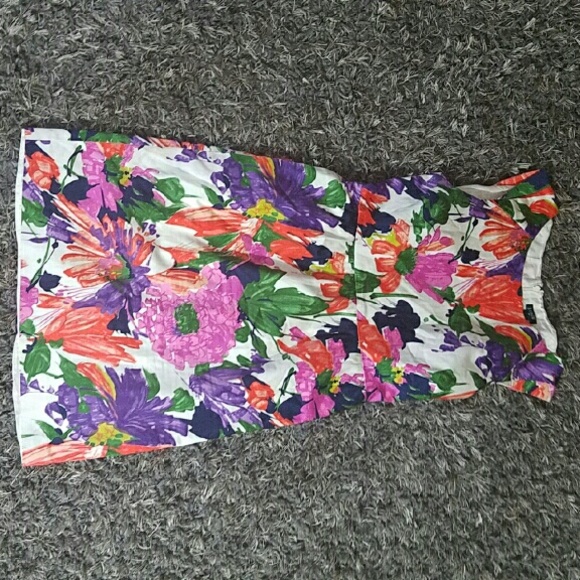 J. Crew Flower Print Dress