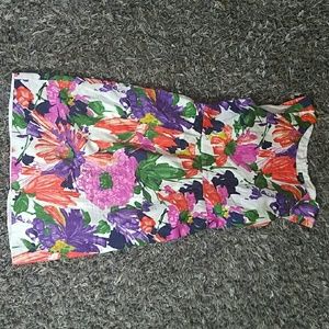 J. Crew Flower Print Dress