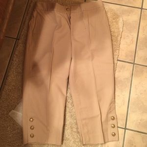 Ralph Lauren Crop Khaki Pants 6 petite