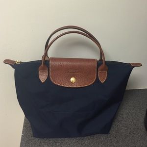 Navy blue Longchamp purse
