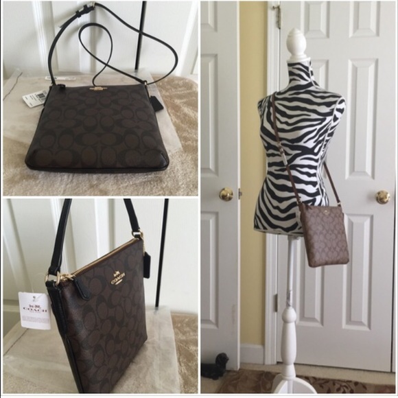 Sold- Authentic Coach Signature North/South - Picture 3 of 4