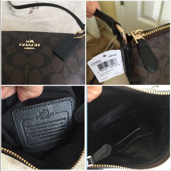 Sold- Authentic Coach Signature North/South - Picture 4 of 4