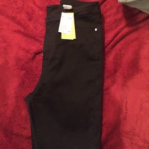 H&M black skinny high waist