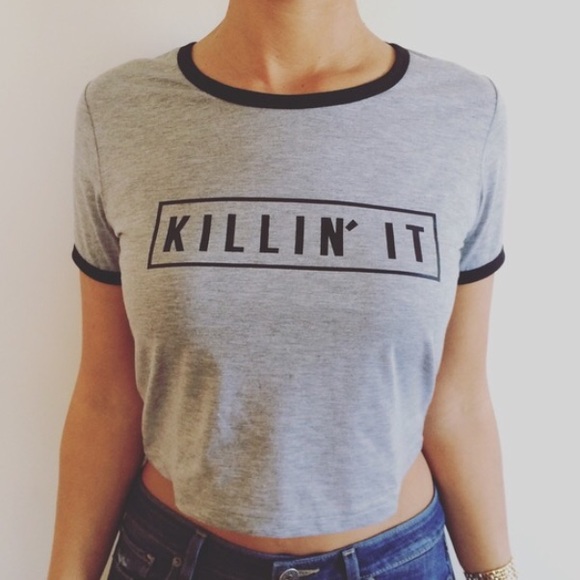 Chicago Boutique Tops - KILLIN' IT TEE
