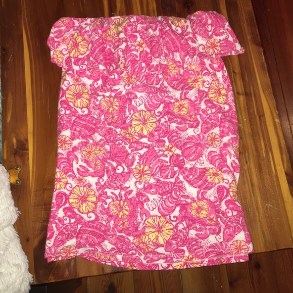 Lilly Pulitzer Tops - "Chum Bucket" - Lilly Pulitzer Tube Top