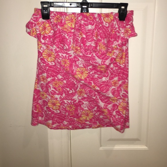 "Chum Bucket" - Lilly Pulitzer Tube Top - Picture 2 of 2