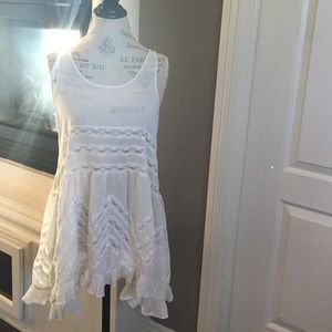Free People White Dress:: Size Small