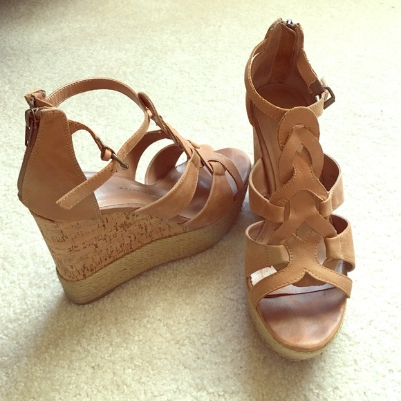 DV dolce vida light camel wedge