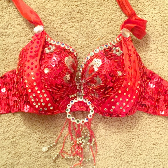 Sexy Red Bra Top