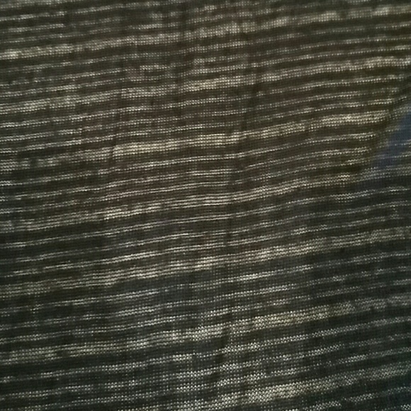 Urban Outfitters navy top with lace sleeves - Picture 4 of 4