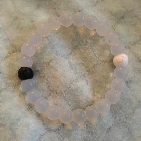 clear Lokai bracelet