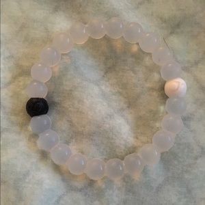 clear Lokai bracelet