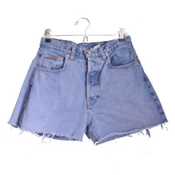 Calvin Klein Pants - Sold!!! Calvin Klein High Waisted Cutoff shorts