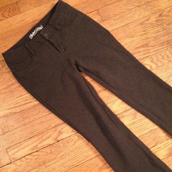 faded glory women's ponte bootcut pants petite