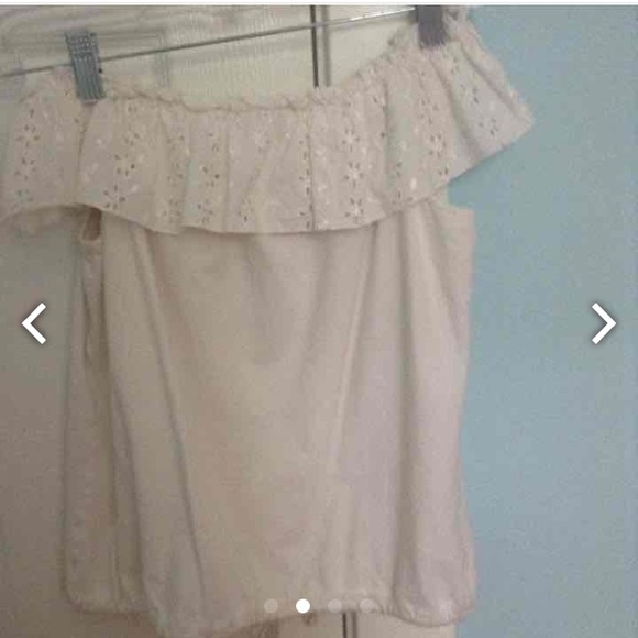 Free people whit strapless off the shoulder tank - Picture 2 of 4