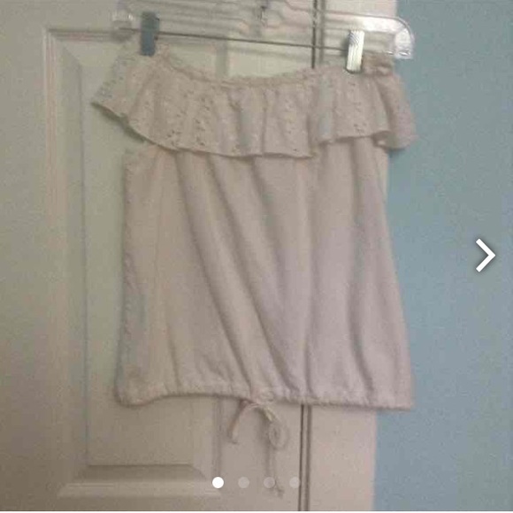 Free people whit strapless off the shoulder tank - Picture 3 of 4