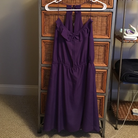Royal Purple Dress WITH Pockets!