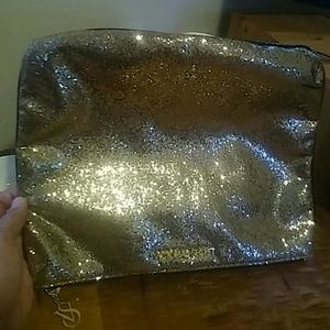 Victorias Secret Sequin Glitter Make up bag/clutch
