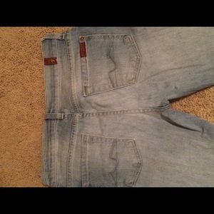 Seven for All Mankind skinny jeans.