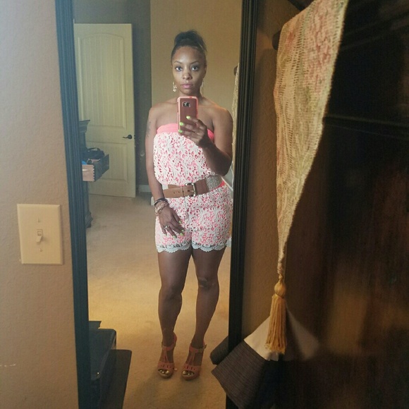 Lace romper