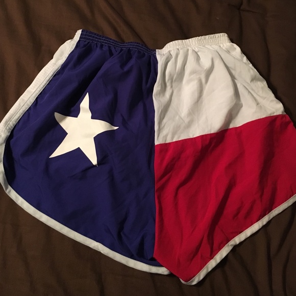 BOA Texas flag athletic shorts.