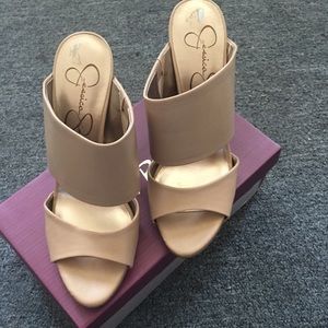 ❌SOLD❌ Jessica Simpson Slip-On Stilleto Sandal