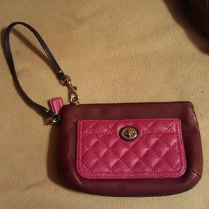 Coach wristlet