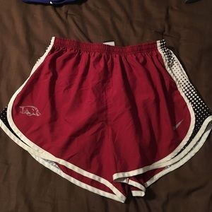 Nike razorback athletic shorts