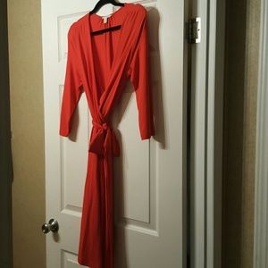 Red Banana Republic Wrap Dress