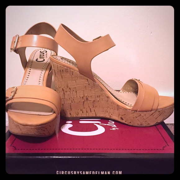 Tan Circus by Sam Edelman Wedges
