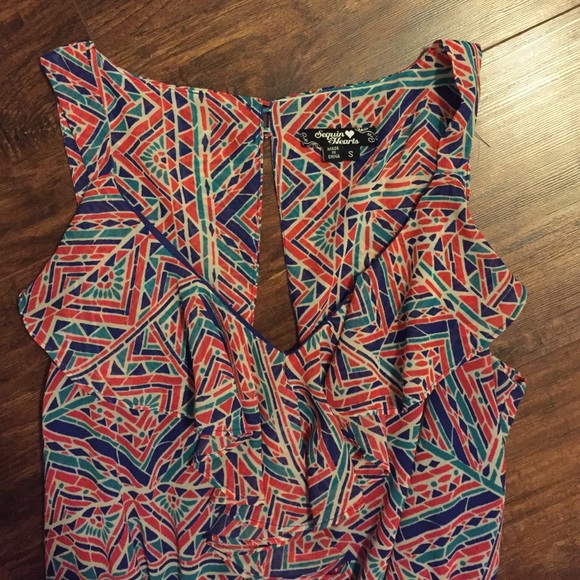 Patterned Dress - Picture 2 of 3