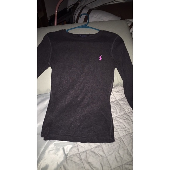 Ralph Lauren Gray Sweated