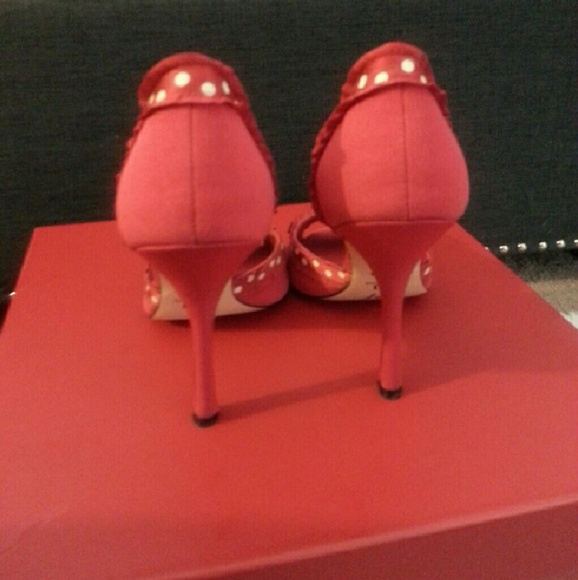 "SOLD" FLASH SALE Fun Flirty Heels - Picture 4 of 4