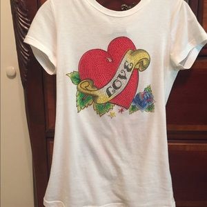 Rhinestone Karlie Tee
