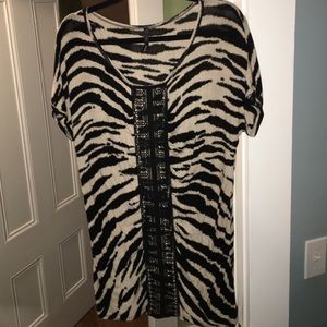 Ariella Zebra Print Dress