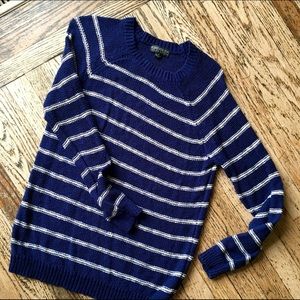 Large knit sweater