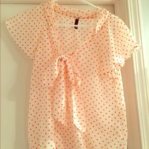 Trendy cute summer top blouse