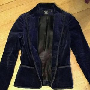 Rugby by Ralph Lauren Navy Velvet Blazer NWOT