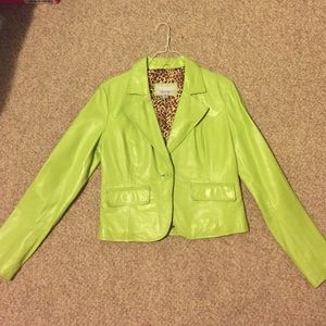 Wilsons Leather fitted leather jacket