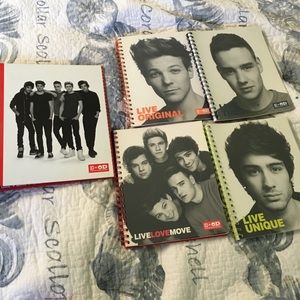 One Direction Notebooks and Binder