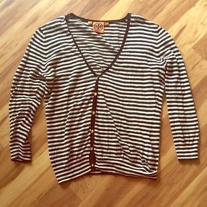 Tory Burch striped cardigan