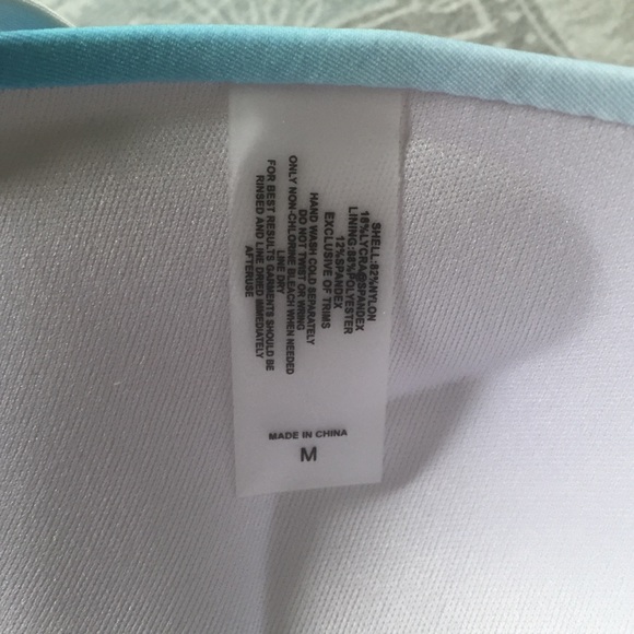 Blue Ombré String Bikini - Picture 3 of 3