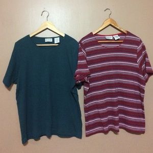 Lot of two tops size 18/20w