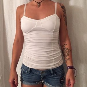 White tank top
