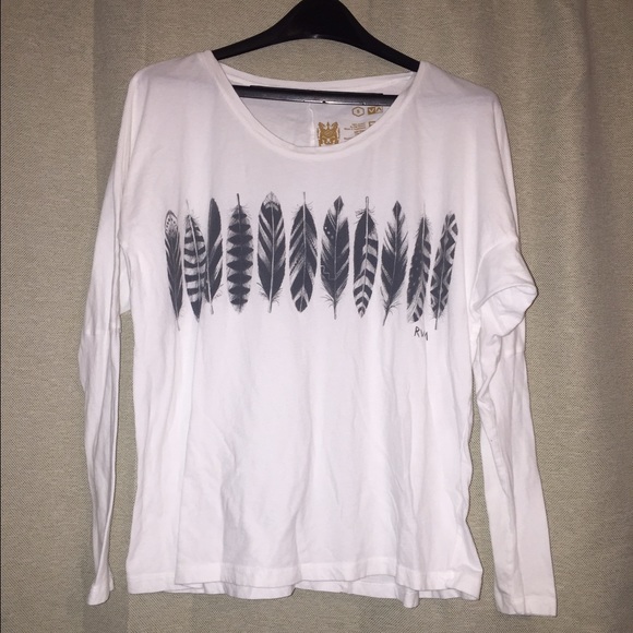 RVCA feather top