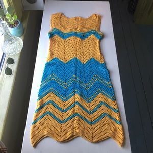 Vintage Crochet Beach Cover