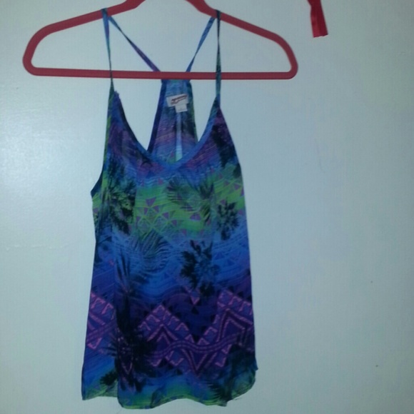 Sheer palm tree top